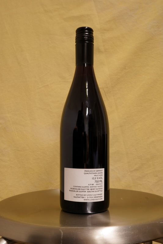 Lovely Lilly Back Label