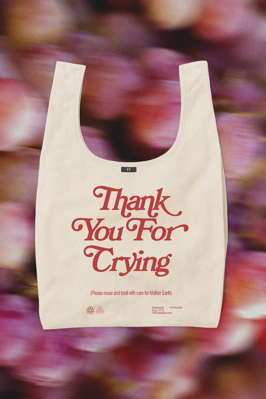 Crying Shopping Bag (pre-order)