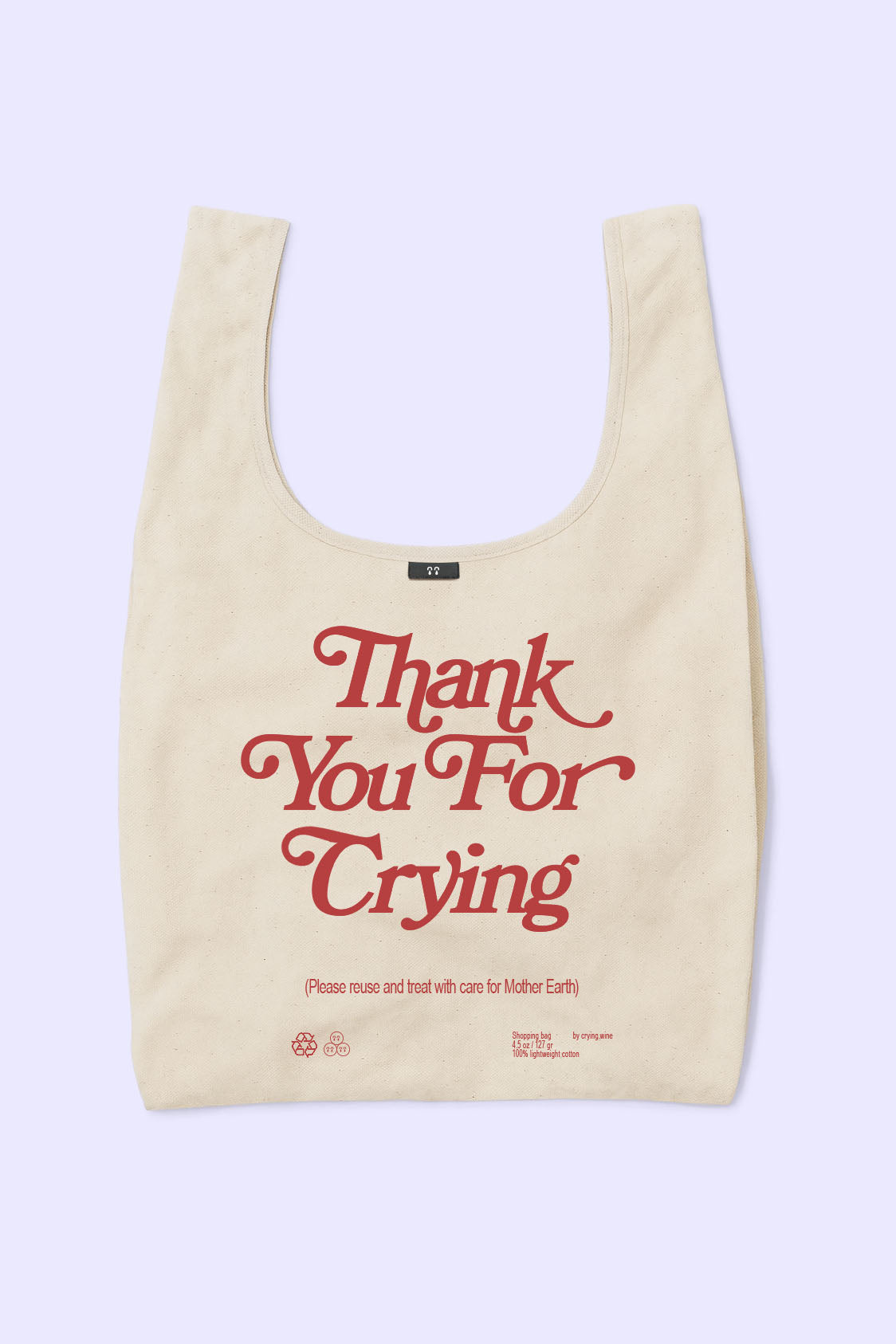 Crying Shopping Bag (pre-order)