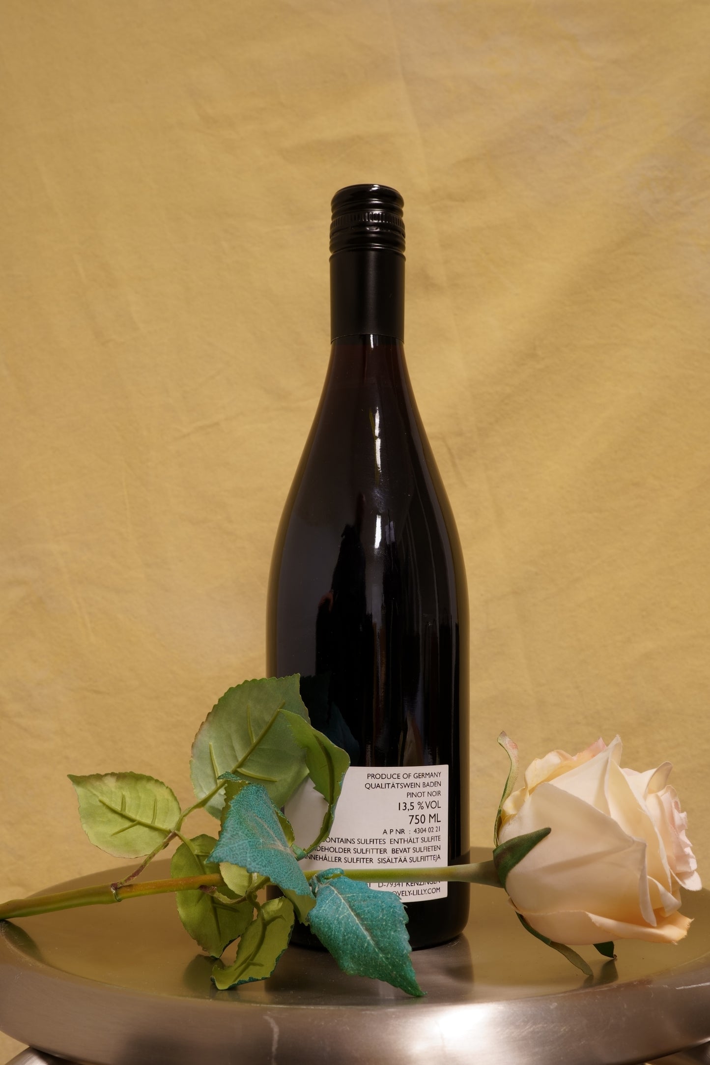 Lovely Lilly Back Label